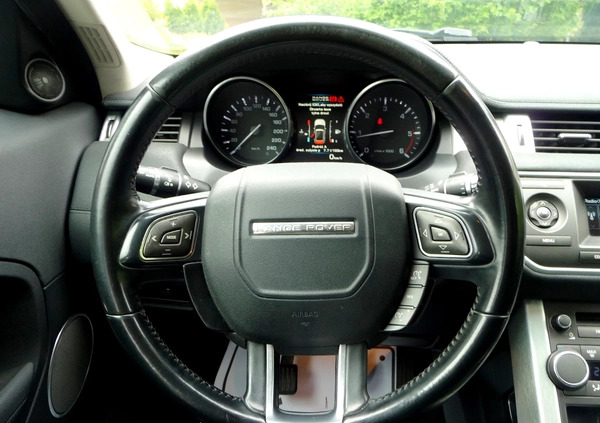 Land Rover Range Rover Evoque cena 59900 przebieg: 273000, rok produkcji 2012 z Ząbkowice Śląskie małe 631